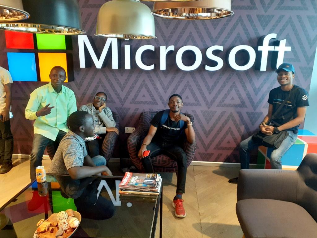 At Microsoft Student Ambassador Summit, I lead the campus at Kwara State University in 2018