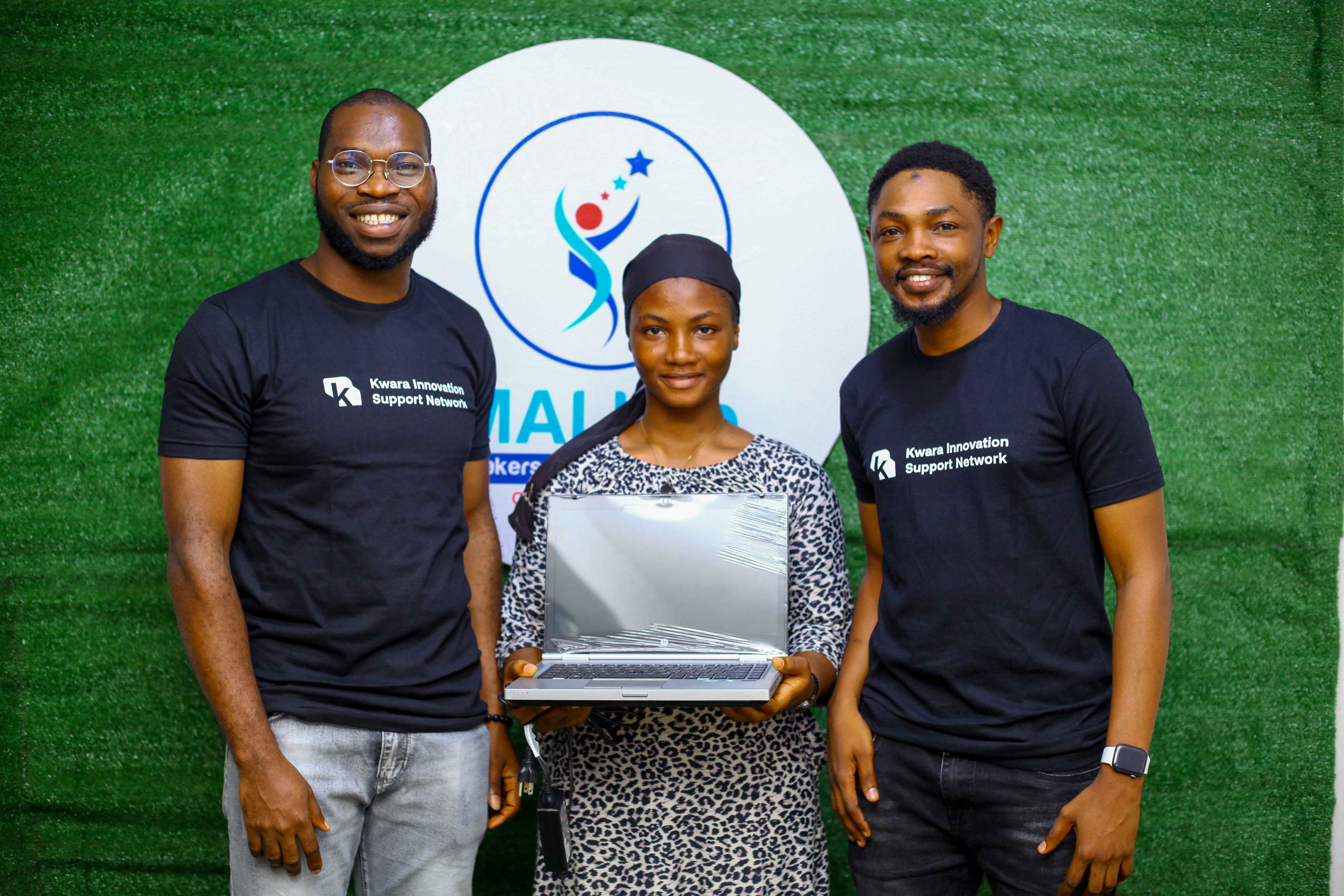 I and Kamaldeen Kehinde, co-founder of kwarabuild and community lead at Ingressive4Good. We shared the same passion for this project.