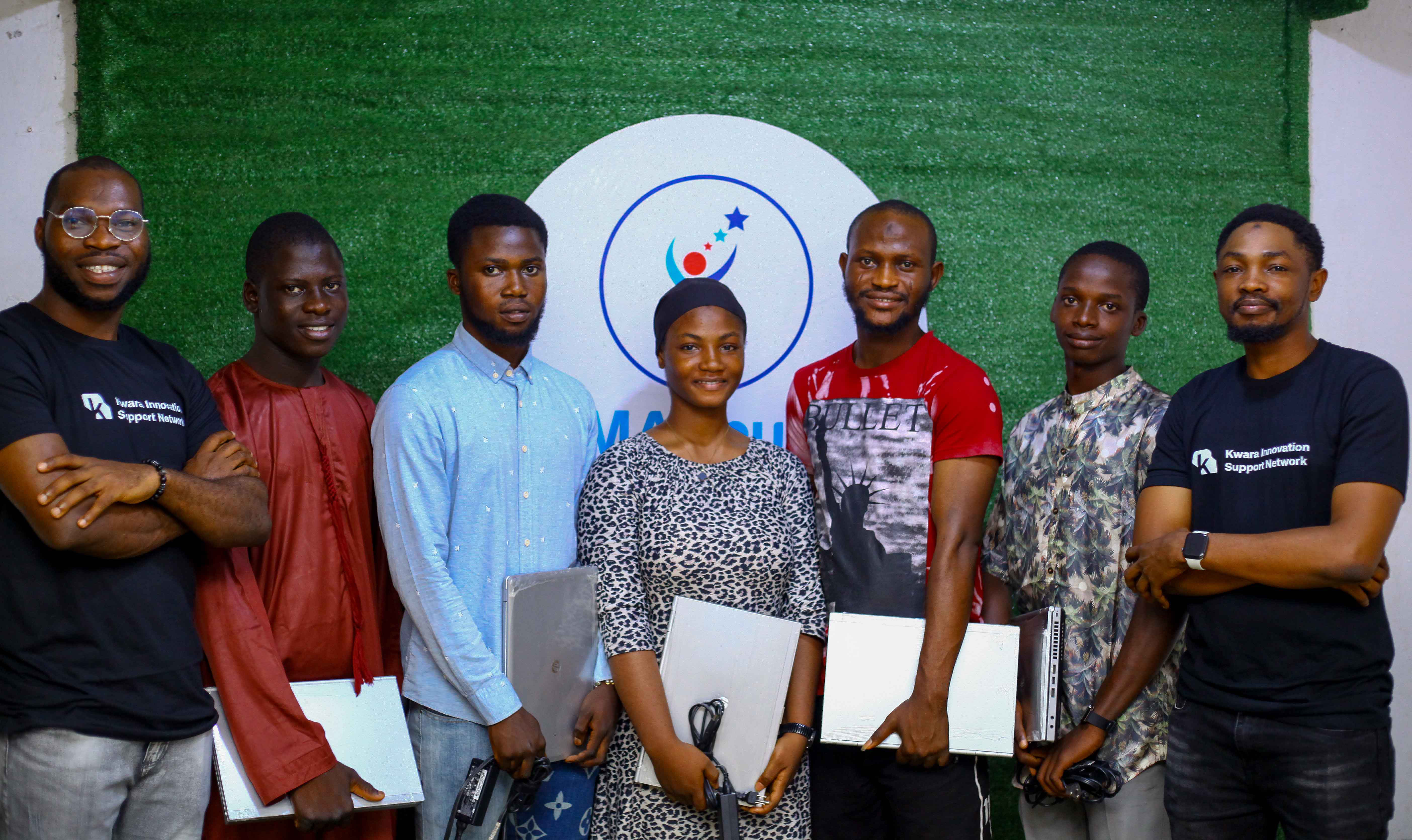 I aimed to equip and support 1000000 developers with Laptops and workspaces by 2026—co-launched Kwara Innovation Support Network to bring this dream to reality. We're tirelessly working on this project. Need your support🙏